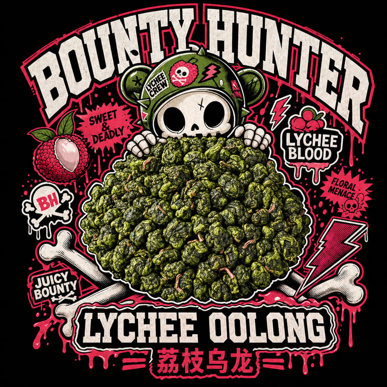 The design — Lychee Oolong