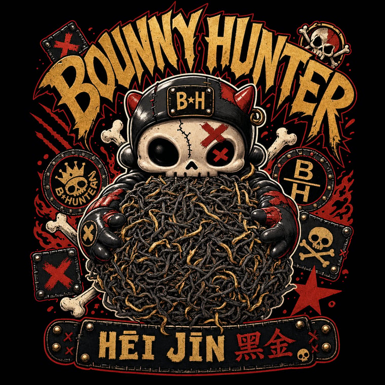 The design — Hēi Jīn